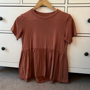 American Eagle babydoll tee.